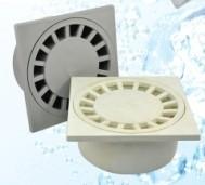 UPVC plastic floor drain floor filler, bathroom drain, shower room drain 10*10cm