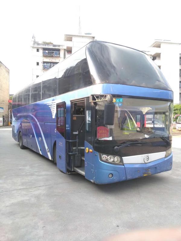 11m Used Double Decker Buses with 60 Seats and Left Side Steering Wheel at Affordable