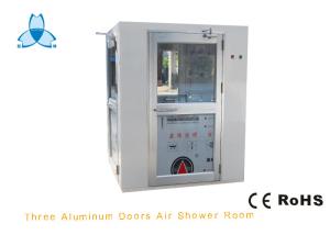 Quality White Clean Room Air Showers For Three Persons , W1700xD1500xH2100mm wholesale