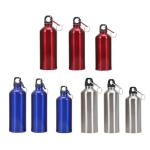 Aluminum Water Bottle - Narrow Mouth Sport Water Bottle With Screw Lid Looped,