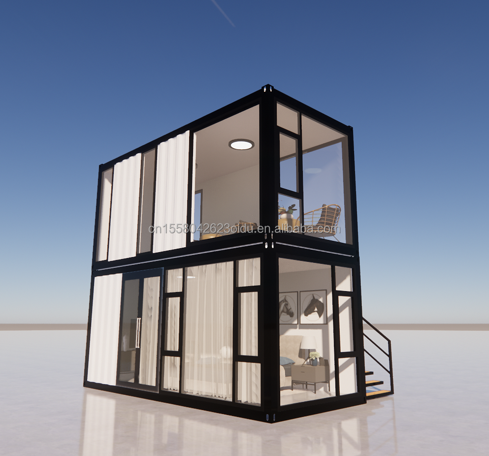 Office Building Removable Foldable Container House for Living and Office Prefab