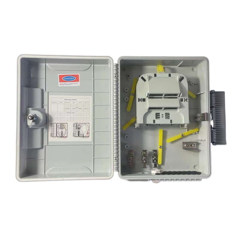 24 Cores Optical Fiber Distribution Box for ODF Wiring Devices Indoor and Outdoor
