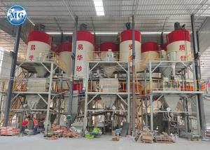 Quality Industrial Dry Mortar Plant 15T Ceramic Tile Adhesive Mixing Carbon Steel wholesale