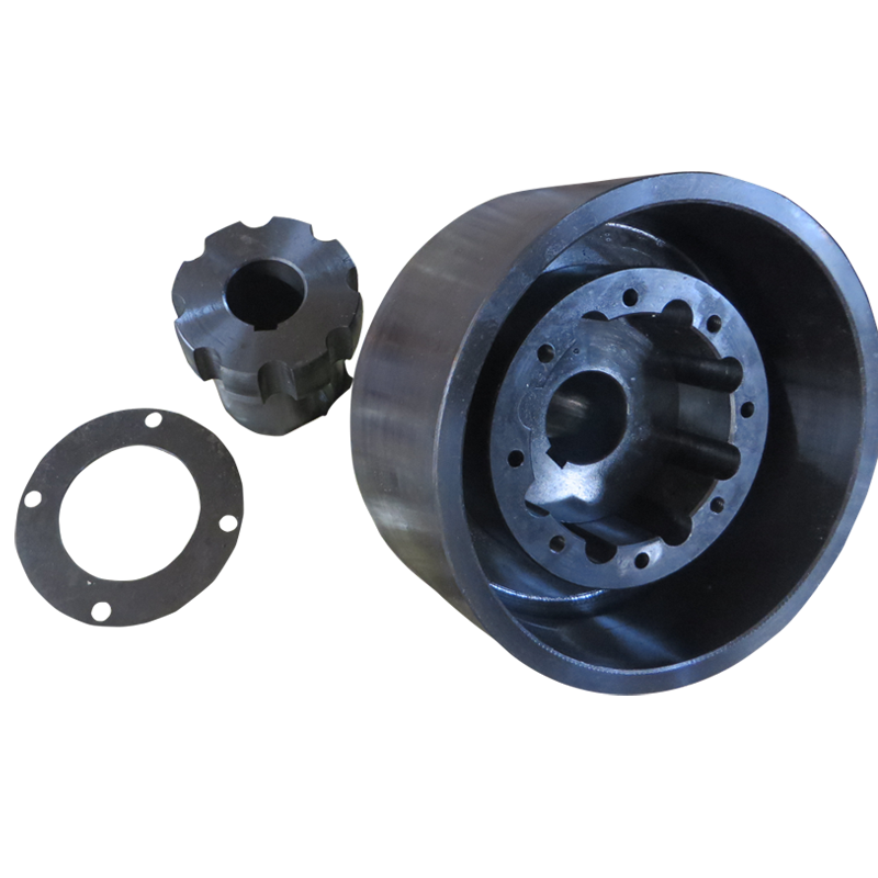 Customized ZLL type elastic pin Flexible gear coupling with brake wheel