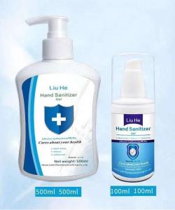 Quality 55G Per Bottle Antibacterial Hand Gel 500ml Rinse Instant Compact Size wholesale