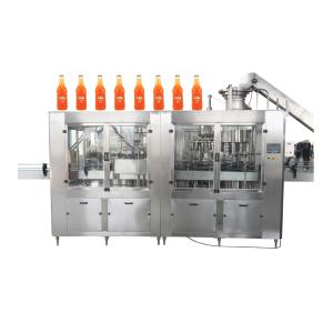 Quality 2450*1800*2200mm 6.68kw 6000 BPH Monoblock Bottling Machine wholesale