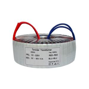 China 300W Communication Toroidal Isolation Transformer 60VAC/5A Copper/Aluminum on sale