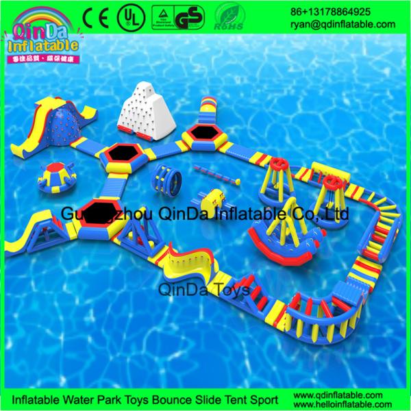 Giant inflatable water park/Summer games for adult/used water park slides for