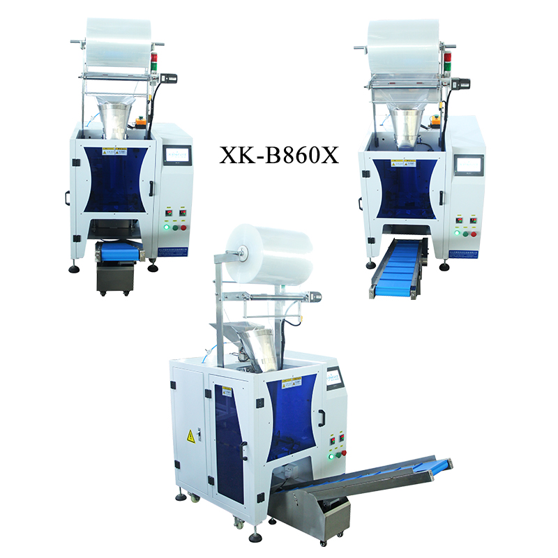 Auto Check Weight Bulk Plastic Bag Semi-filling Plastic Products Measure Weighing Packaging Machine