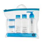 Industrial 80ml Portable 3pcs Shampoo Lotion Travel Size Bottles for Cosmetic