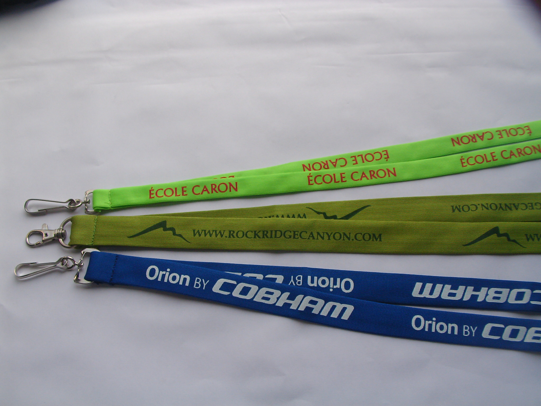 2cm Dye Sublimation Lanyards , Durable Business Card Trade Show Lanyards