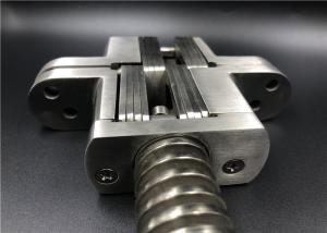 Quality Spring Closing Stainless Steel Concealed Hinges Polished Surface Finishing wholesale
