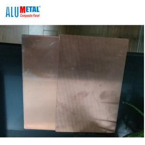 Quality Anti Static Metal Composite Panel 5mm Copper Aluminium CE SGS wholesale