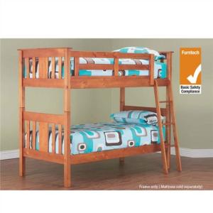 Quality modern bunk bed pine wood wholesale