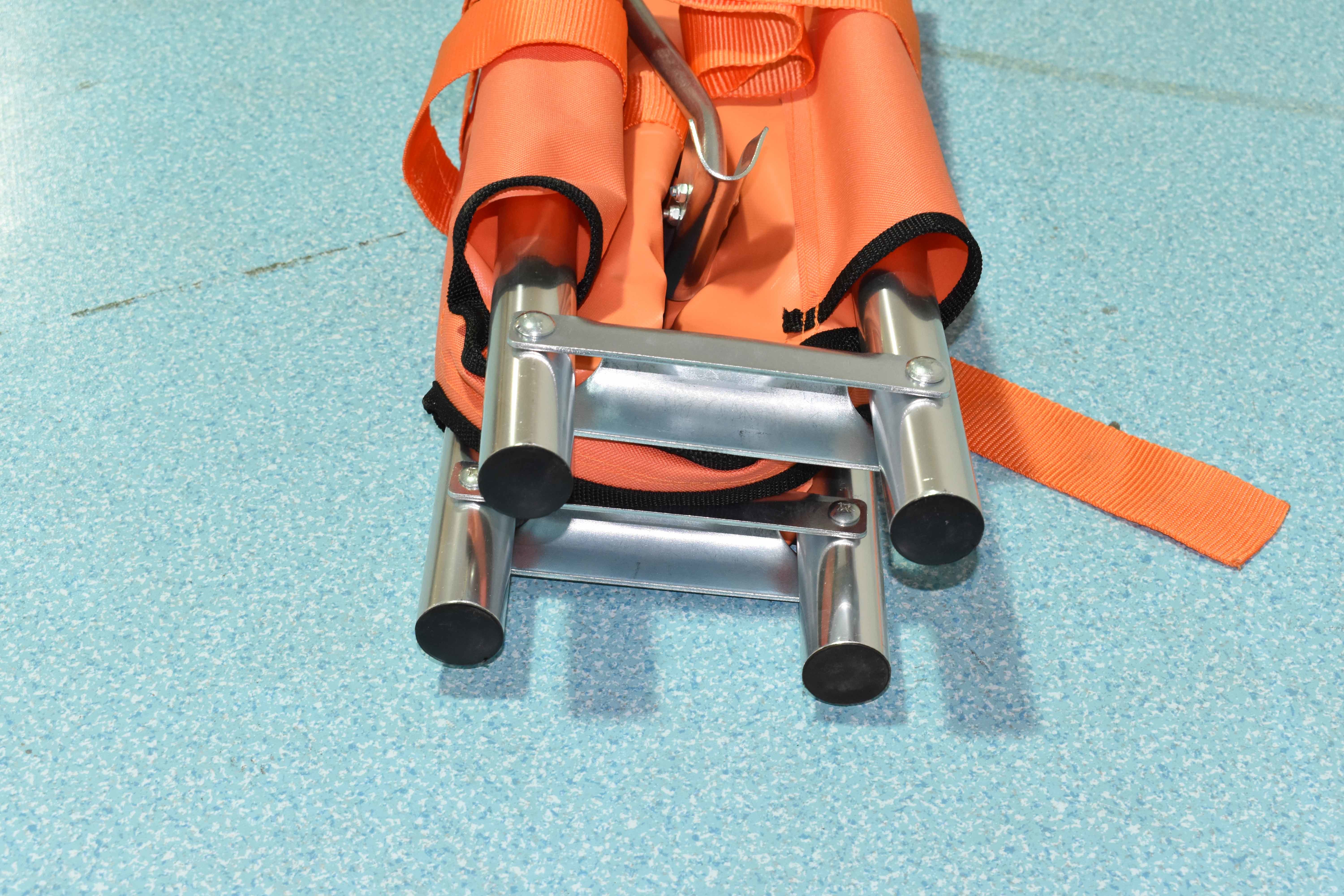 104cm Portable Military Folding Medical Stretcher 159kg Manual Power