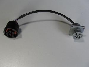 Quality J1708 Deutsch 6-Pin Male Receptacle to 9-Pin J1939 Female Socket Cable wholesale