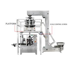 Quality Vertical Rotary Snack Nuts Premade Bag Packing Machine 220V 50Hz wholesale