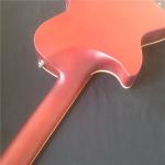 Hot sales LP blue electric guitar with silvery accessories