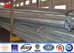 Q345 220kv Steel Tubular Electric Pole 15 Years Waranty