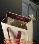 luxury paper carrier bag wholesale paper bags with handle, decorative luxury