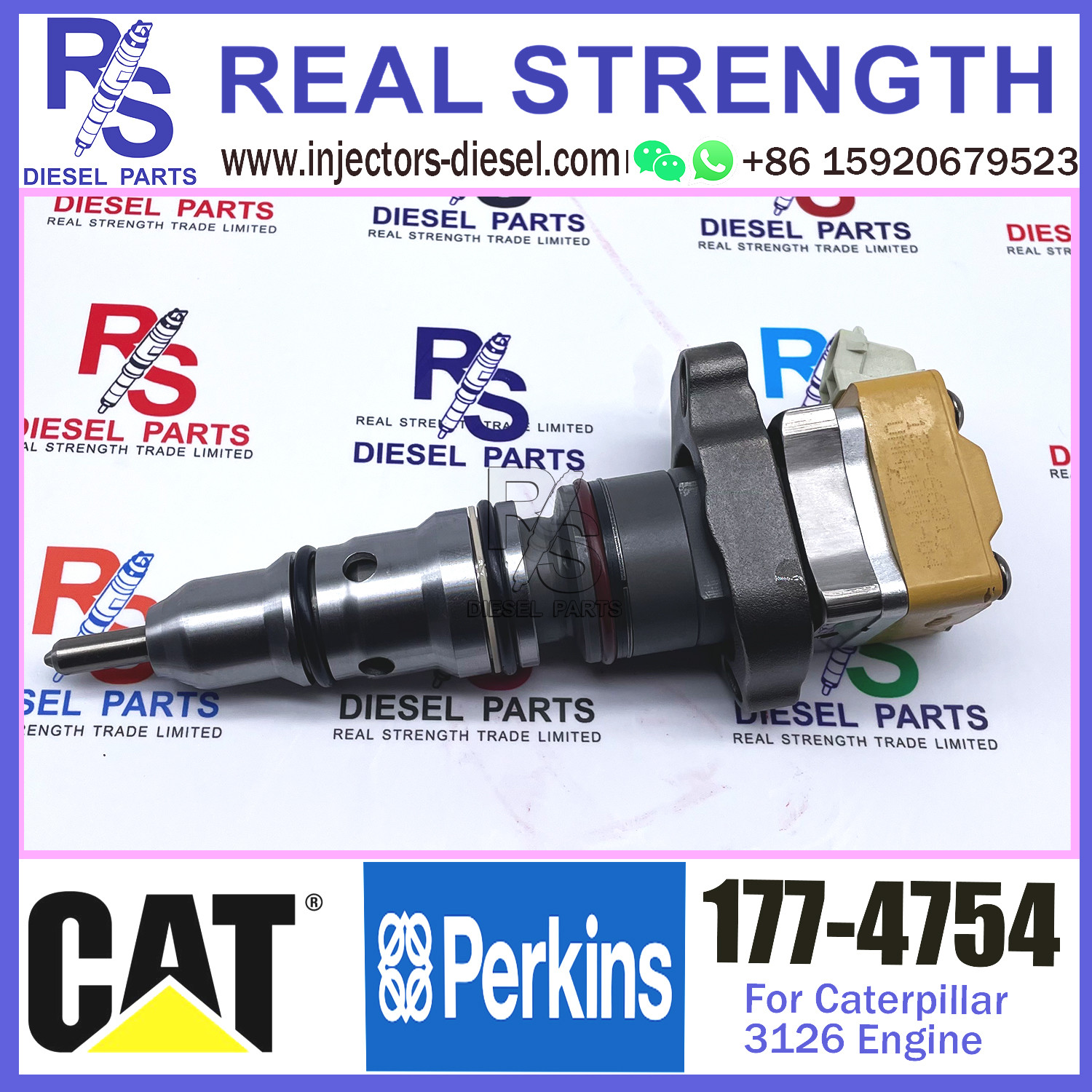 Original New Diesel Engine Fuel Injector 188-1320 196-4229 177-4754 177-4752 For Caterpillar 3126 Engine