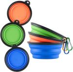 Lightweight Portable Dog Collapsible Bowl for Outdoor Water Food Feeding