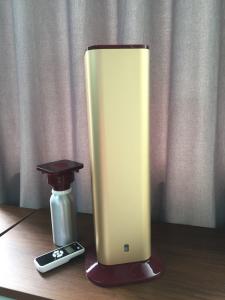 Quality 12w Lobby Gusetroom Metal Gold Hotel Scent Diffuser 1500CBM Aluminum Housing wholesale
