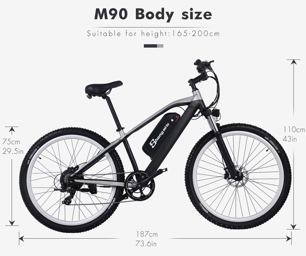 Aluminum Alloy Commuting Electric Bike 7 Speed 48V 17Ah 500W Electric City Bicycle