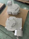 120℃ Nodular Cast Iron IP67 Ball Valve Gearbox