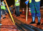 Ultraviolet UV Cured CIPP Installation Underground Drainage Repair