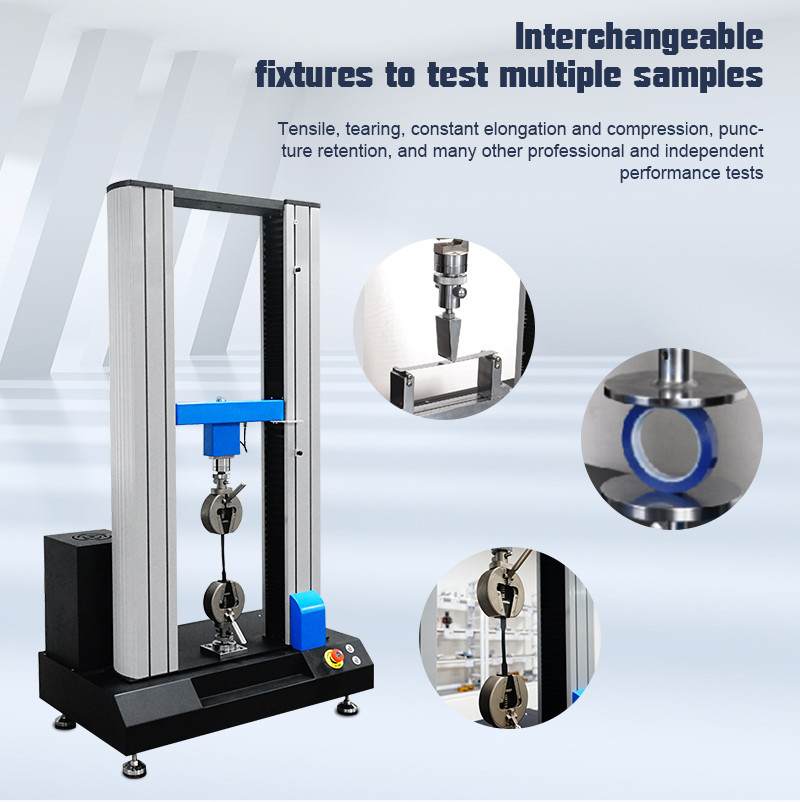Computer Tensile Testing Equipment , Double Column Tensile Strength Testing Machine