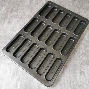 Quality ABR Bread 18 Cavity 1.0mm Aluminized Steel Baking Pans wholesale