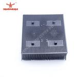 Nylon Auto Cutter Bristle Block Black Brush 100 X 100 X 42mm For Morgan