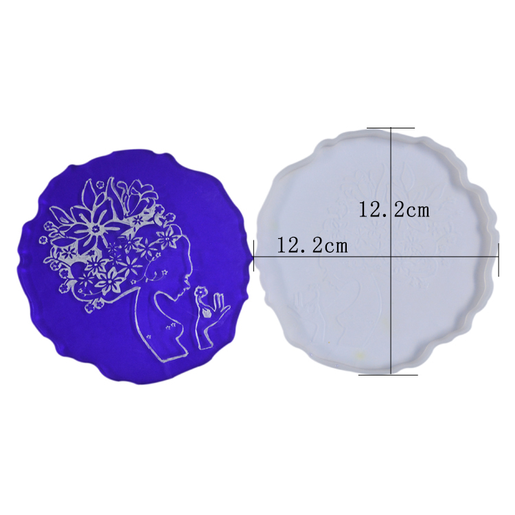 Large Sustainable Homemade DIY Silicone Mold Stocked Epoxy Resin Products