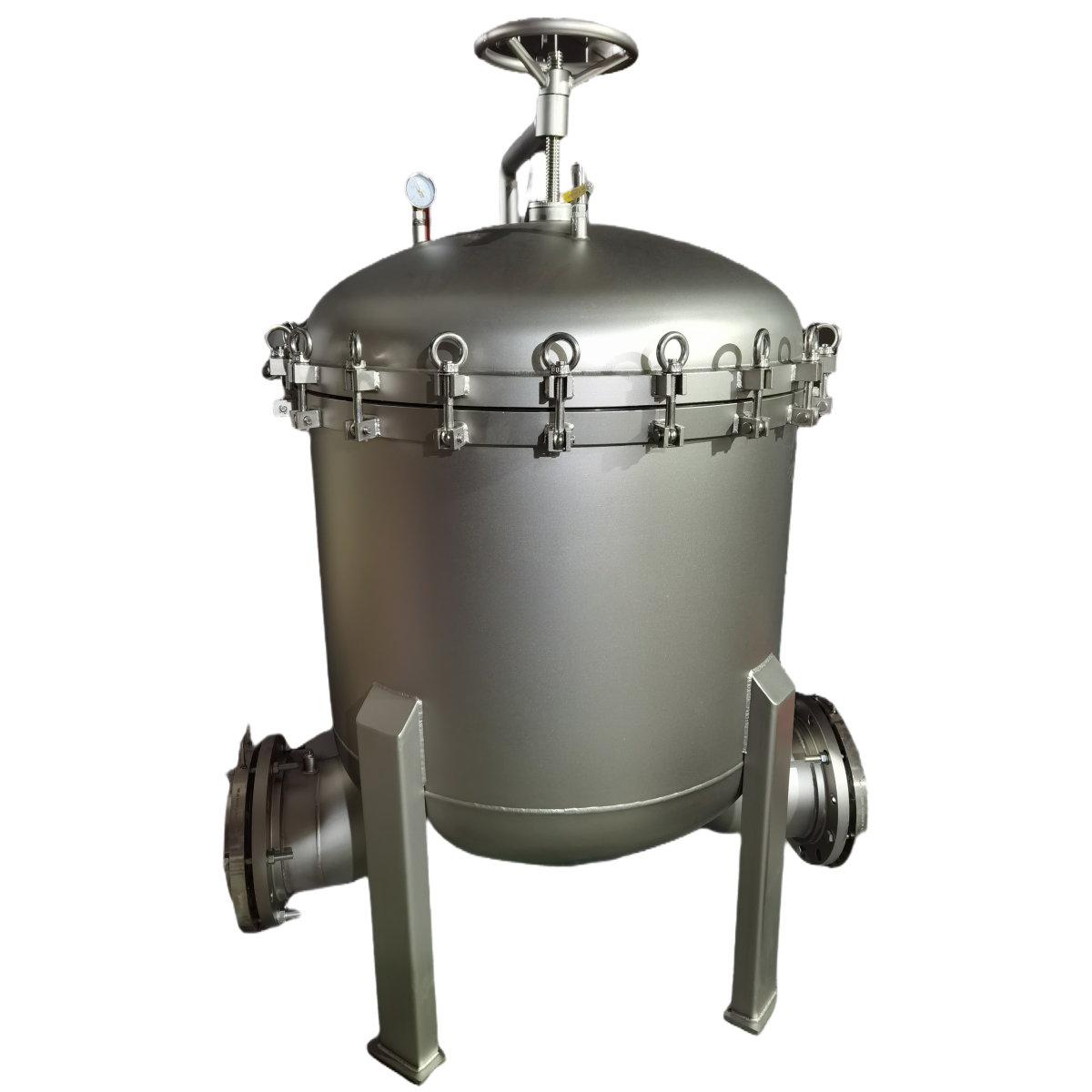 Multifunction Liquid Bag Filter Housings With Sand Blast Surface Treatment Weight KG 62