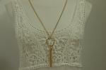 OEM Metal Handbag Chains , Cadmiumless Silver Gold Necklace Chain