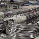 17 1020 mm Outer Diameter Tp405 Stainless Steel U Bend Pipes for Boiler Heat