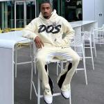 100% Cotton Custom Sweat Suits Two Piece Oversized Men Hoodie French Terry