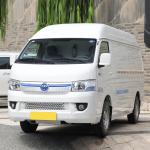 116 Horsepower Commercial Box Truck Geely E6 Landscape Smart Blue G7
