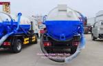 Durable 290HP 371HP 4*2 Sewage Suction Truck From Sinotruk