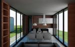 Prefab Steel Frame Luxury Prefabricated Houses Uruguay Modern Design Bungalow