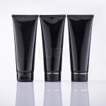 Foundation Squeeze Plastic Cosmetic Tube Matte Black Mini 30ml