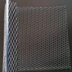 Construction Expanded Metal Sheet / Steel Angle Bead 2m Length 0.3mm Thickness
