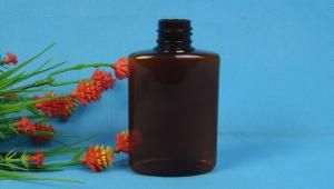 Quality Customized Liquid Medicine Bottle , Flat 60ml PET Safe Plastic Bottles wholesale