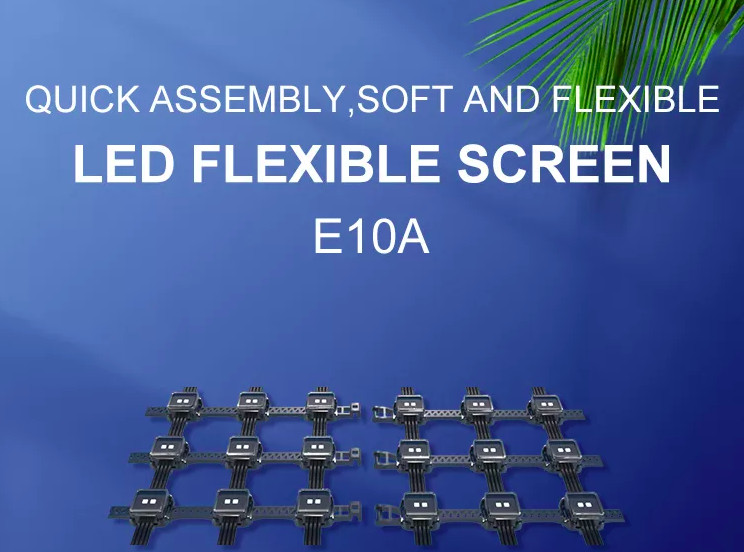 P40 P50 P55 P80 Facade Lighting Led Mesh Screen Rgb Flexible Led Curtain