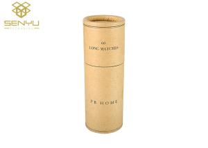 Quality Cardboard Paper Tube Packaging / Wine Bottle Pack Paper Tube Container wholesale