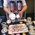 55KG Weight Bath Fizzes Making Hydraulic Bubble Bath Shower Bombs Machine for