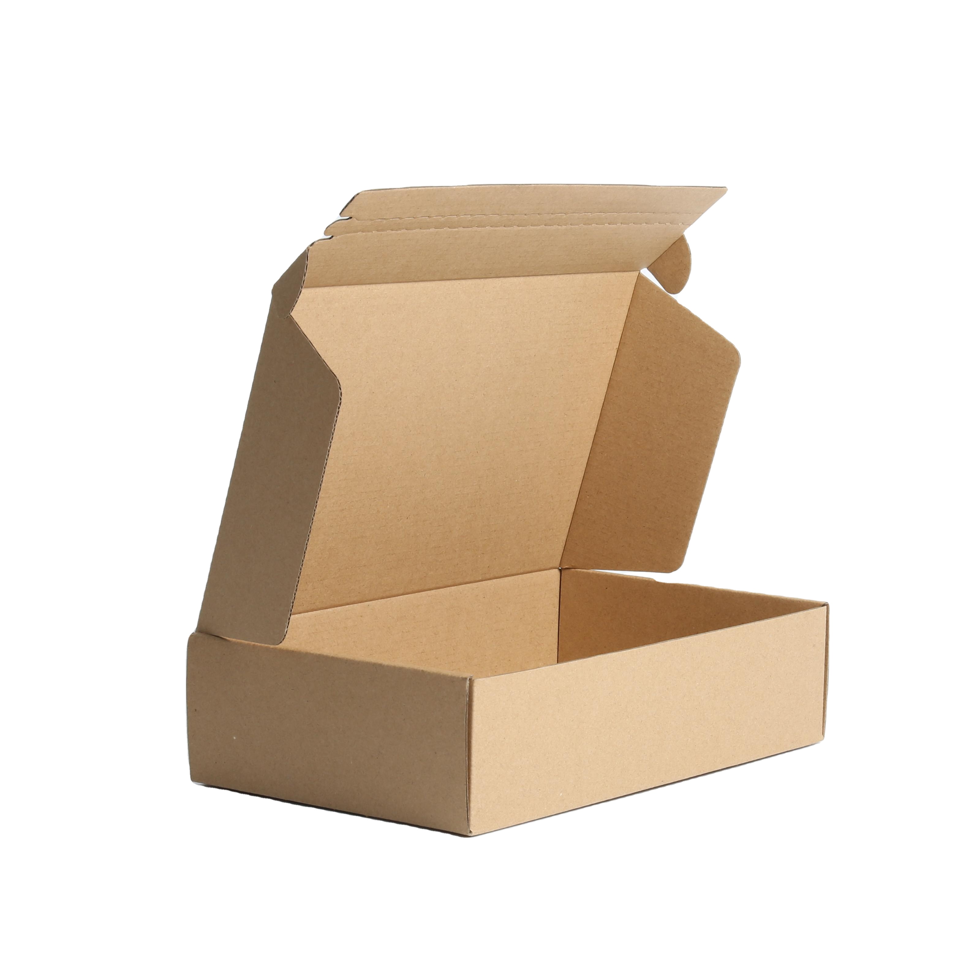 Kraft Corrugated Paper Cardboard Mailer Box for Business Shopping and Perfume Packing