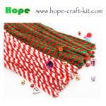 Spotted chenille stems Speckled pipe cleaners for children creative DIY craft
