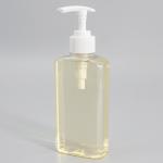 Hot Stamping 250ml PET Clear Plastic Packaging Bottle